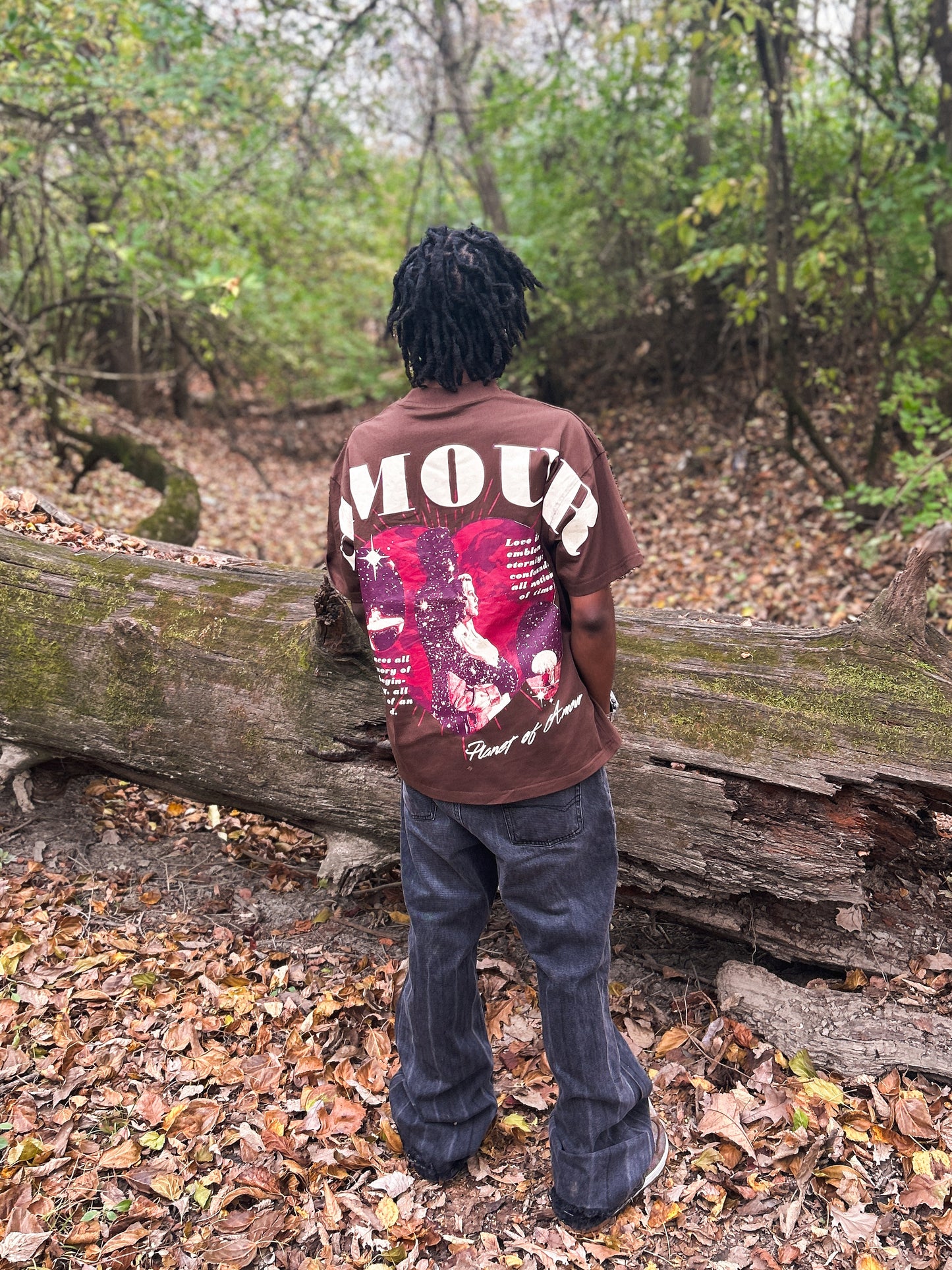 Brown Free Your Amour Shirt